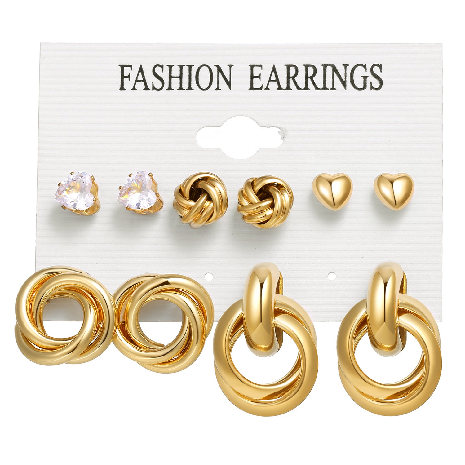 Urban Geo Gem Studs