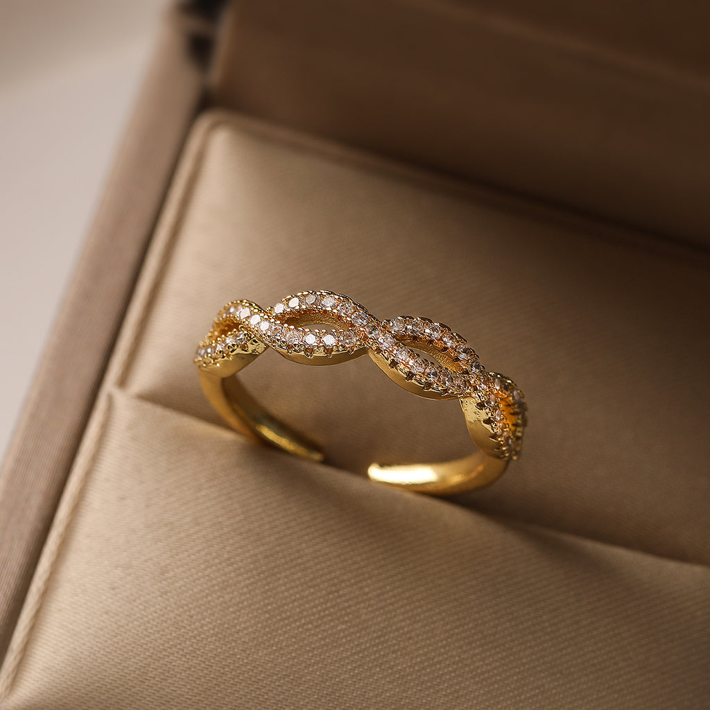 Infinity Twist Ring