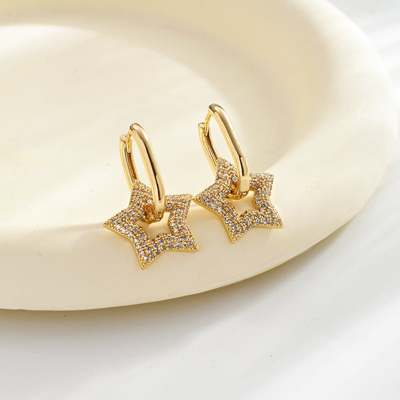 Starlight Five-Point Ear Clip