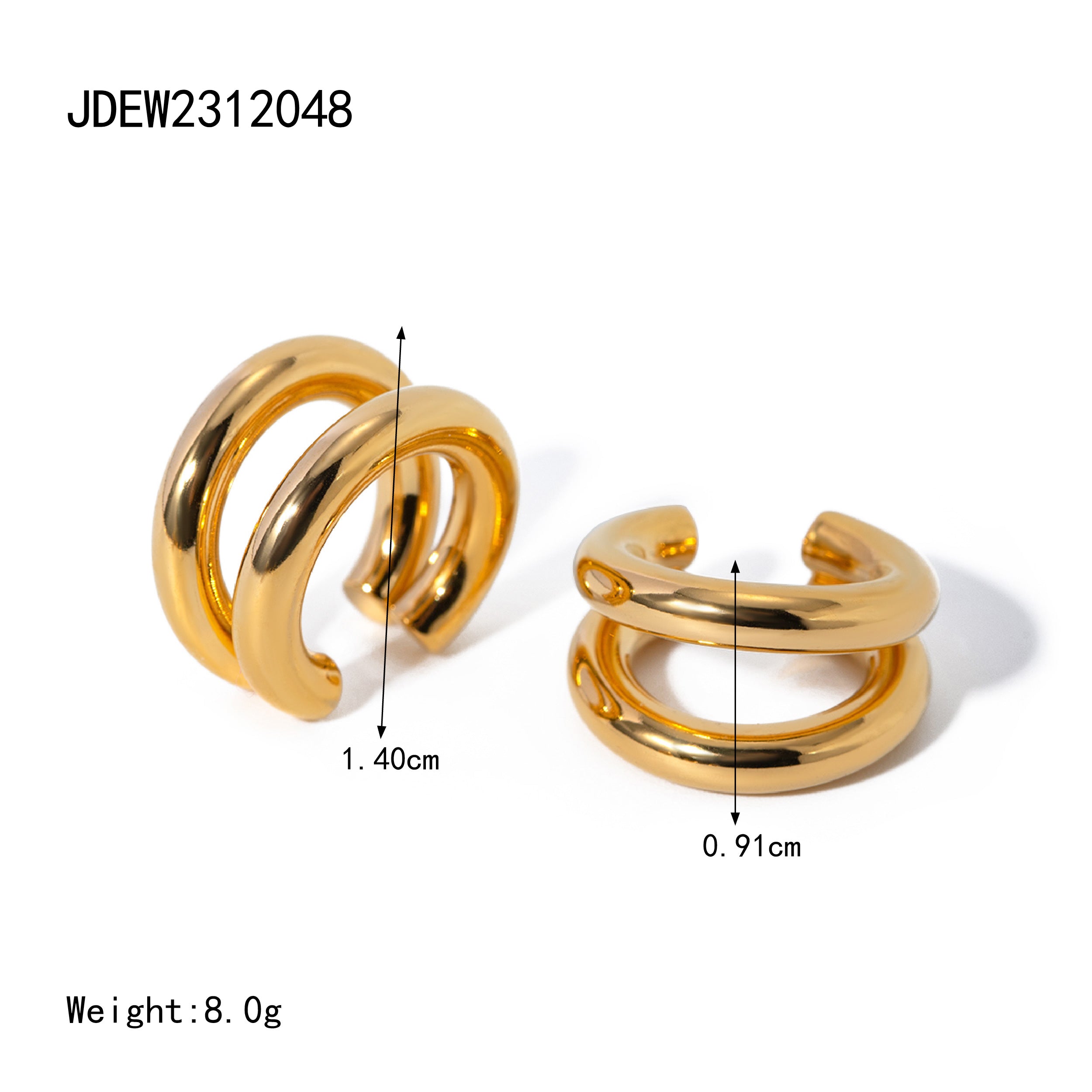 Classic Gold Ear Cuff