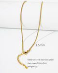 Square Box Chain Necklace