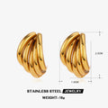 Classic Luxe Stud Earrings