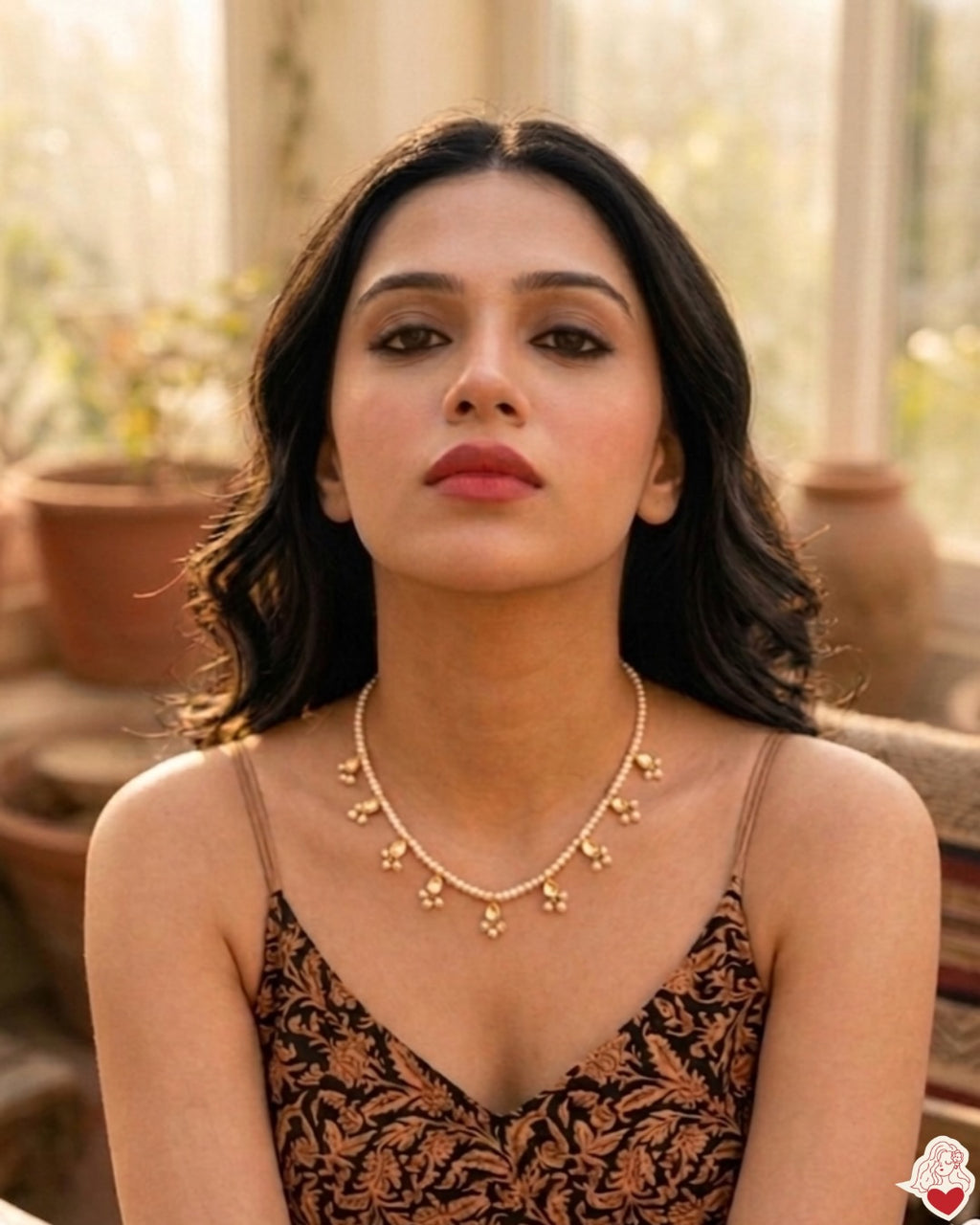 Gulabo Pearl Elegance Necklace