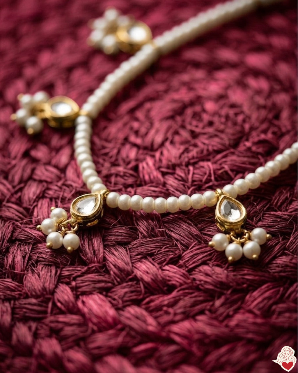 Gulabo Pearl Elegance Necklace