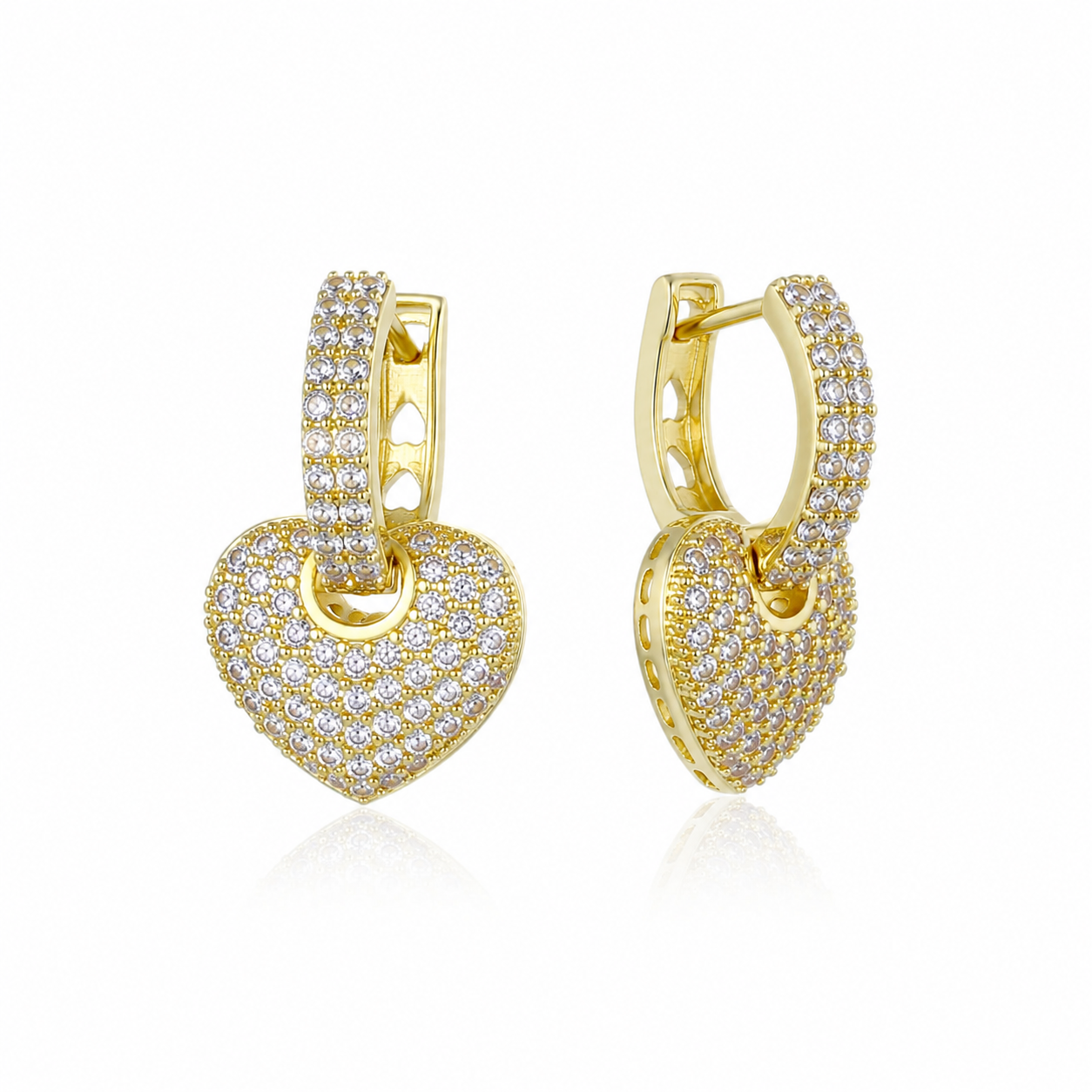 Elegant Heart Earrings