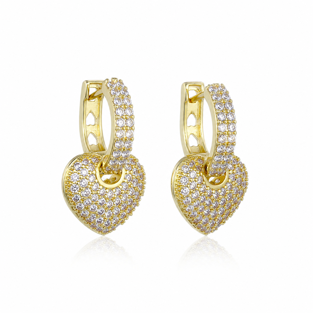 Elegant Heart Earrings