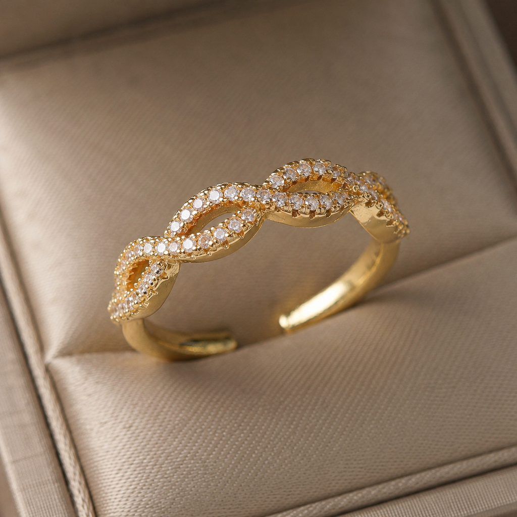Infinity Twist Ring