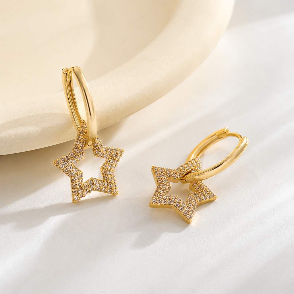 Starlight Five-Point Ear Clip