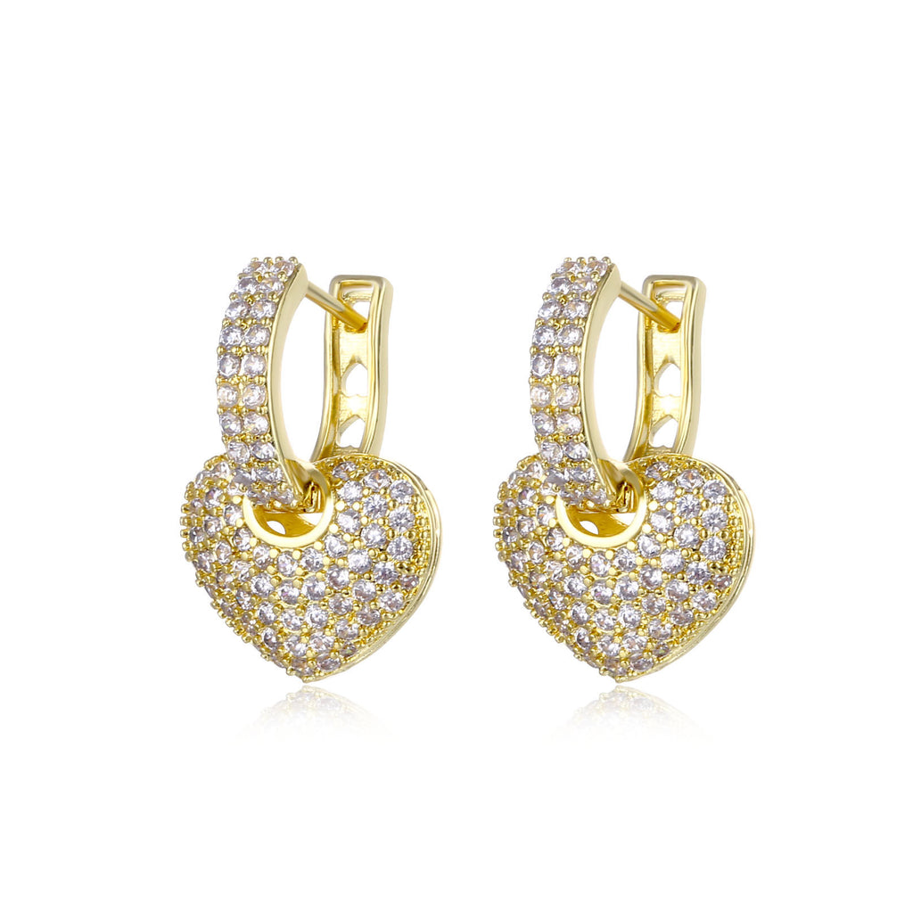 Elegant Heart Earrings