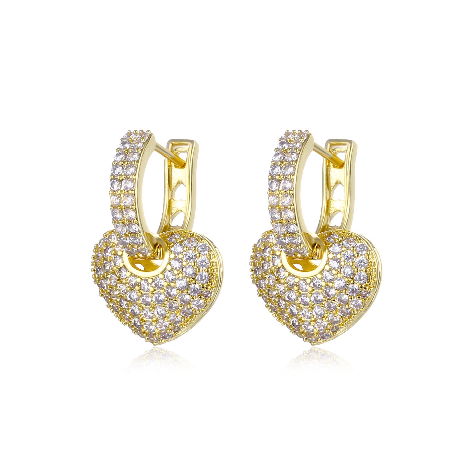 Elegant Heart Earrings