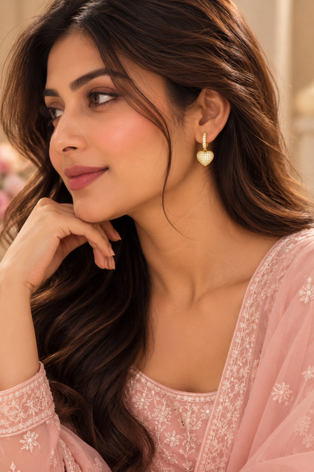 Honeyheart Drop Earrings