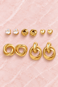 Urban Geo Gem Studs