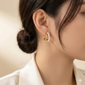 Pearl Curve U-Shape Studs