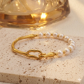 Pearl & Gold Harmony Bracelet