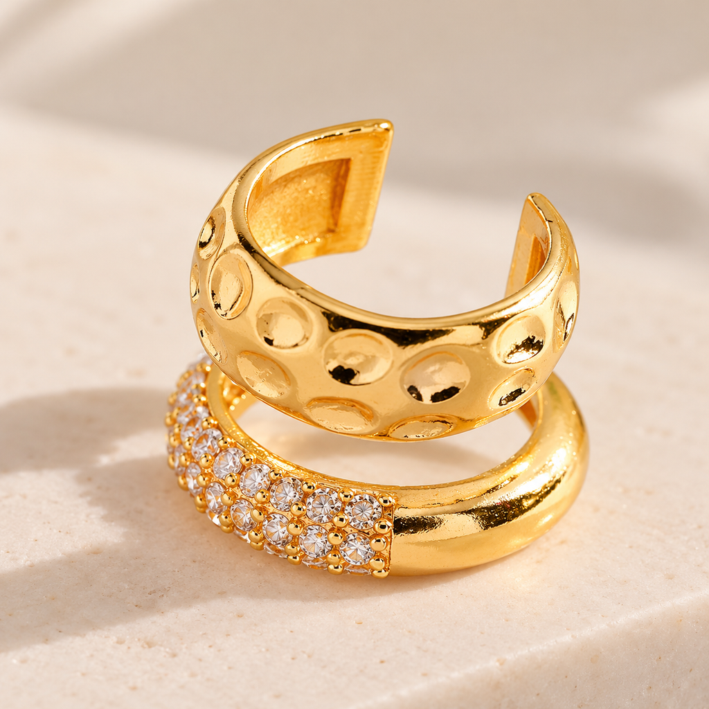 Golden Aura Ear Cuff