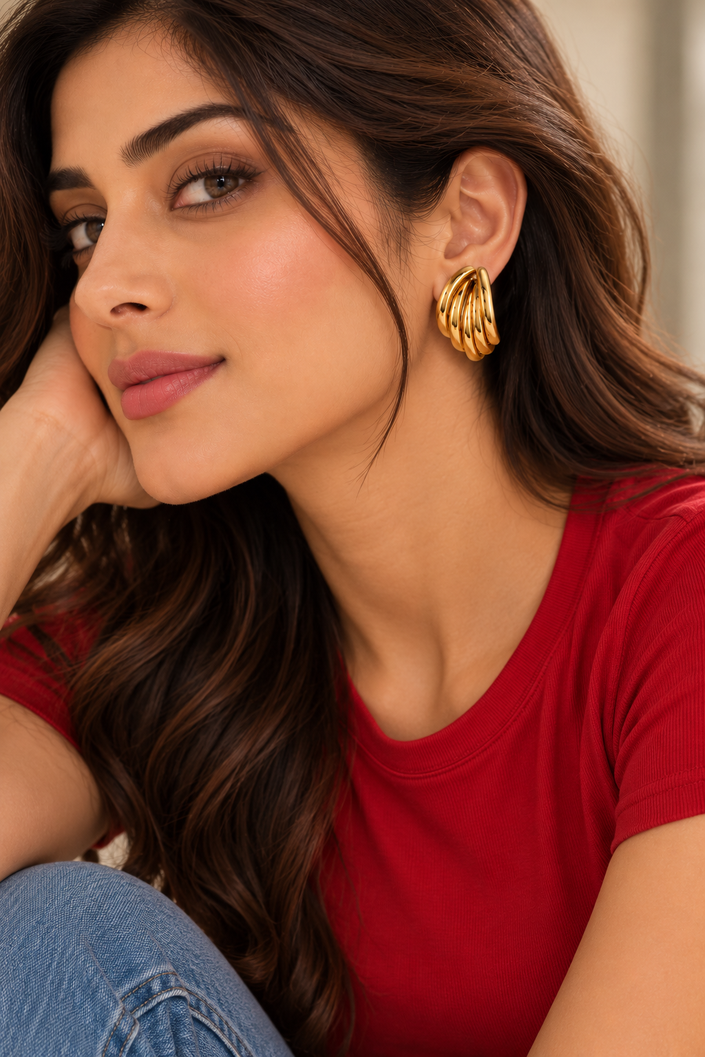 Classic Luxe Stud Earrings