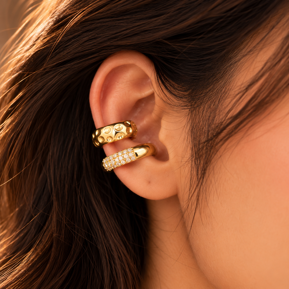 Golden Aura Ear Cuff