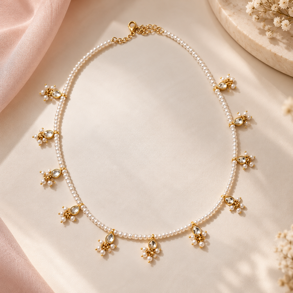 Gulabo Pearl Elegance Necklace