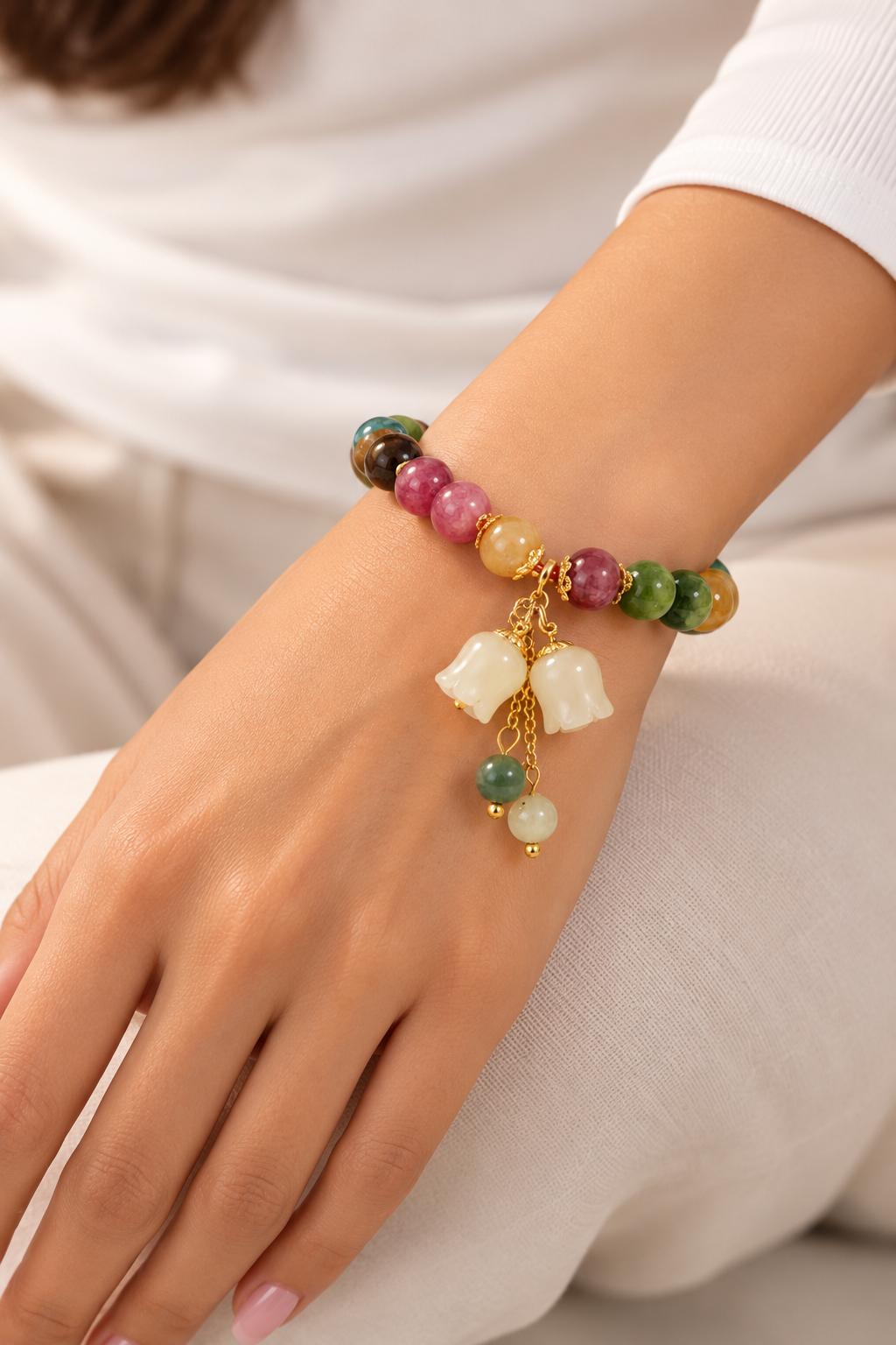 Crystal Bloom Bracelet
