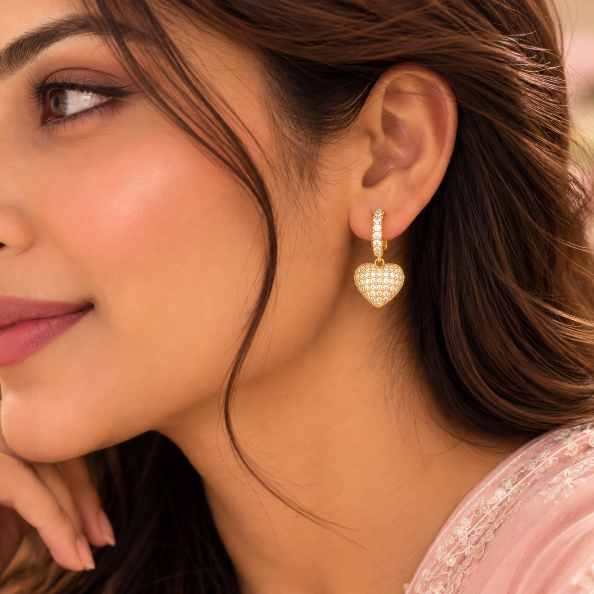 Honeyheart Drop Earrings