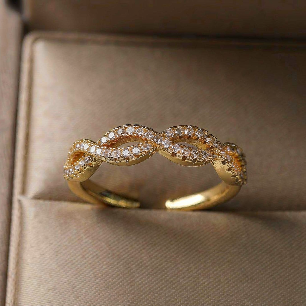 Infinity Twist Ring