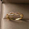 Infinity Twist Ring
